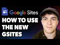 How to Use the New Google Sites Full 2025 Guide