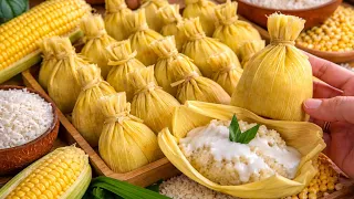 Kulit Jagung Jangan Dibuang Dipakai Bungkus Begini Bikin Kue Jadi Enak Banget 