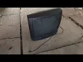I was given one of the last Zenith CRT TVs yesterday Kind of 1999 25 Zenith CRT TV Part 1 of 2