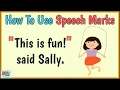 How To Use Speech Marks