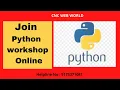 Day 1 Python workshop by sanjay navle CNC WEB WORLD