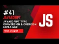 JavaScript Type Conversion Coercion Explained JavaScript Automatically Changes Data Types