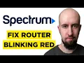 How To Fix Spectrum Router Blinking Red 2026 - Step by Step