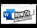 How To Insert Superscript In Microsoft Word