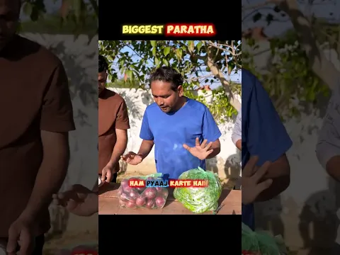 World's biggest PARATHA bana diy π±ππ#mrimdianhacker #vaibhavbooms