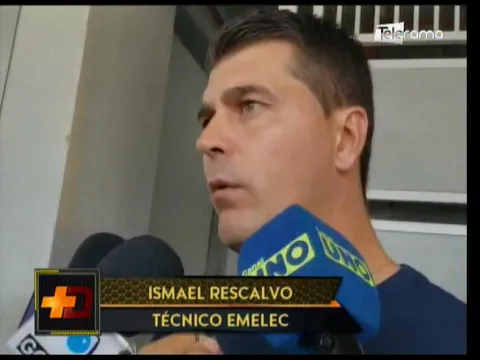 Emelec volvió a las prácticas luego del triunfo sobre Fuerza Amarilla