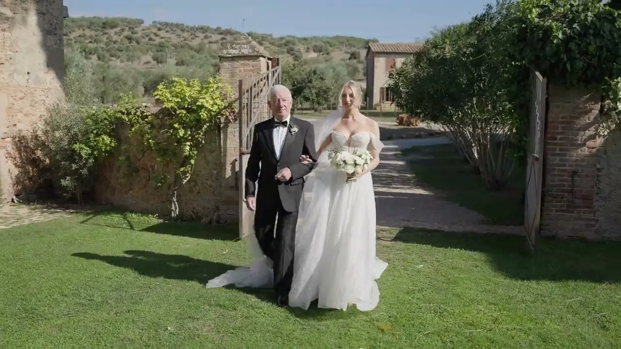 Watch Lauren & Eric’s wedding highlight at La Pescaia Resort - Tuscany, Italy — video preview