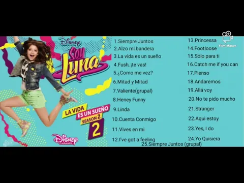 Download MP3 Soy Luna 2 - Soundtrack (Disco Completo)