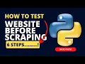 Web Scraping 101 6 Steps