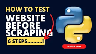 Web Scraping 101 6 Steps