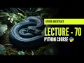 Hybrid Inheritance Hybrid Inheritance in Python Lecture - 70 Python Course In Hindi
