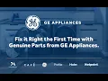 GE Appliances Why Buy Genuine Parts short version
