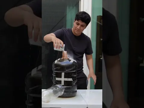 Mentos VS Garafon de Coca-cola