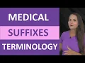 Medical Terminology Suffixes for Nursing Medical Terms