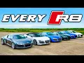 Audi R8 Generations DRAG RACE
