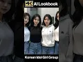 Download Lagu [AI Lookbook 4K] Korean Idol Girl Group / White Hood \u0026 Blue Jeans