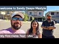 Download Lagu అమెరికాలో మా Home Tour with @shivatube Phoenix, Arizona USA, welcome to Sandy Deepa YouTube channel 