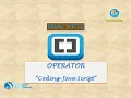 TUGAS 6 Operator Java Script Brackets