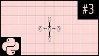 Python Tkinter Tutorial 2D Grid-Based Map Part 3