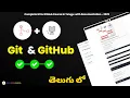 Git GitHub Full Course Part 3 in Telugu Advanced Git PRs Tags Releases Rebase TechZoomMedia
