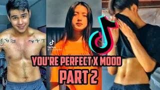 Download You're Perfect X Mood!! New Tiktok Dance Compilation Part 2 MP3