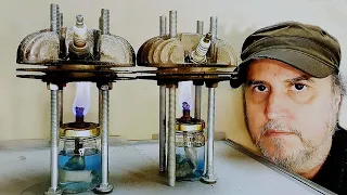Mi Calefacción Casera con Bioetanol Recalibrando