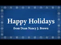 Happy Holidays from Yale School of Medicine