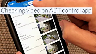 HOW-TO Check from your ADT control app