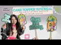 How to Make a Cake Topper with Cricut Full Tutorial - How to Make a Cake Topper