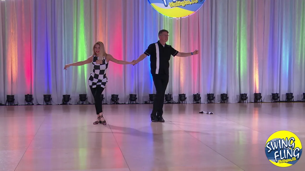 Swing Fling 2019 ProAm Spotlight Leader Kyle King with Lemery Rollins