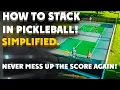 Pickleball Stacking When Why How to Use Stacking on the Pickleball Court