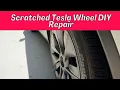 Step-by-Step Repair Tesla Wheel Damage