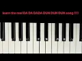 Download Lagu Da Da Dada da dun dun dun