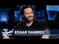 Edgar Ramirez on Quarantine in the Rockies Netflix Movie with Jennifer Garner