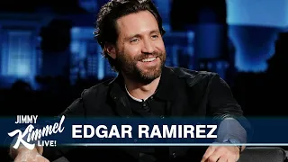 Edgar Ramirez on Quarantine in the Rockies Netflix Movie with Jennifer Garner