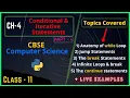 4 Conditional and Iterative Statements Jump Statements The break and continue statements