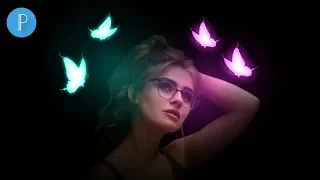 Download Pixellab tutorial edit butterfly glowing effect MP3