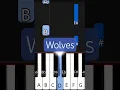 Lagu Wolves Selena Gomez, Marshmello Intro Piano