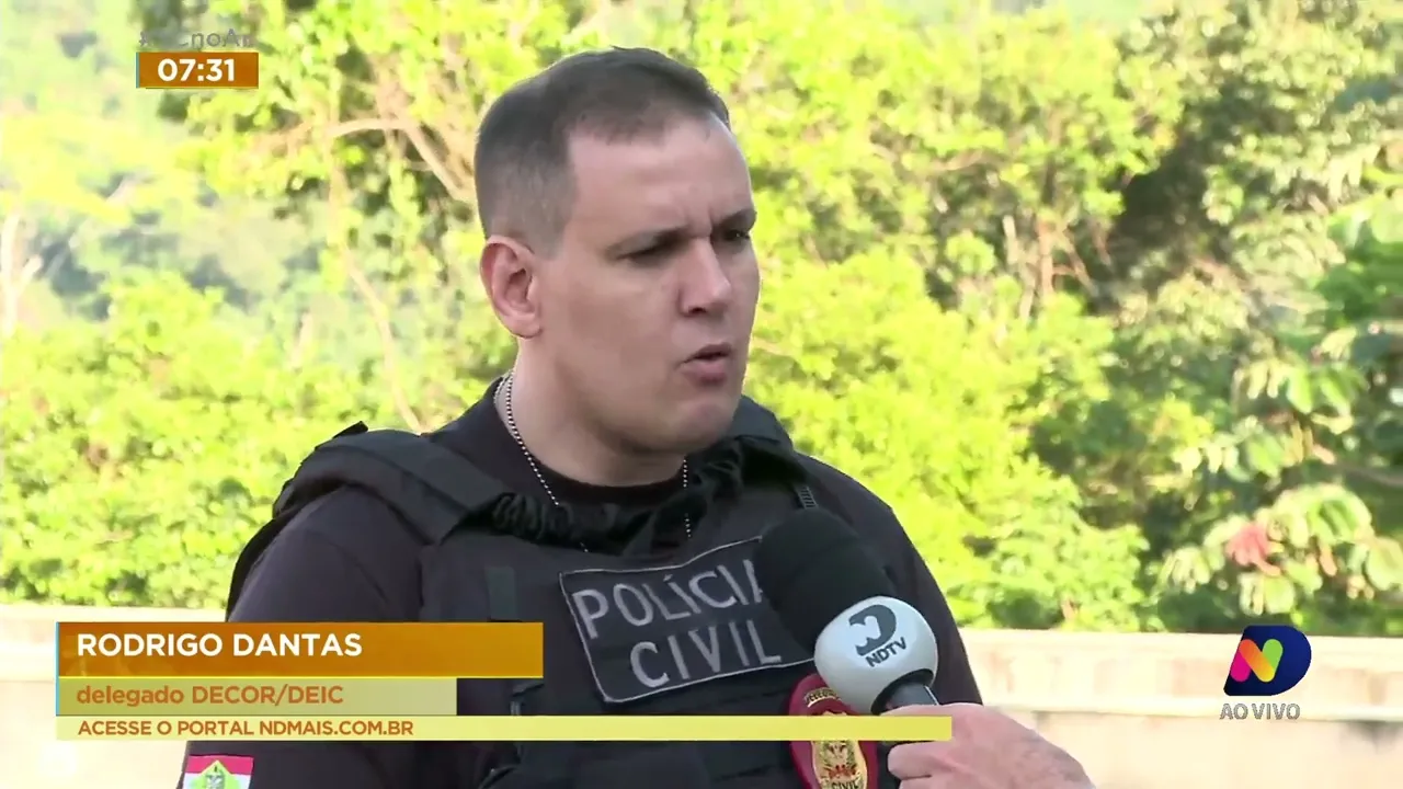 Delegado fala das primeiras informações sobre operação deflagrada nesta 5ª feira em Florianópolis