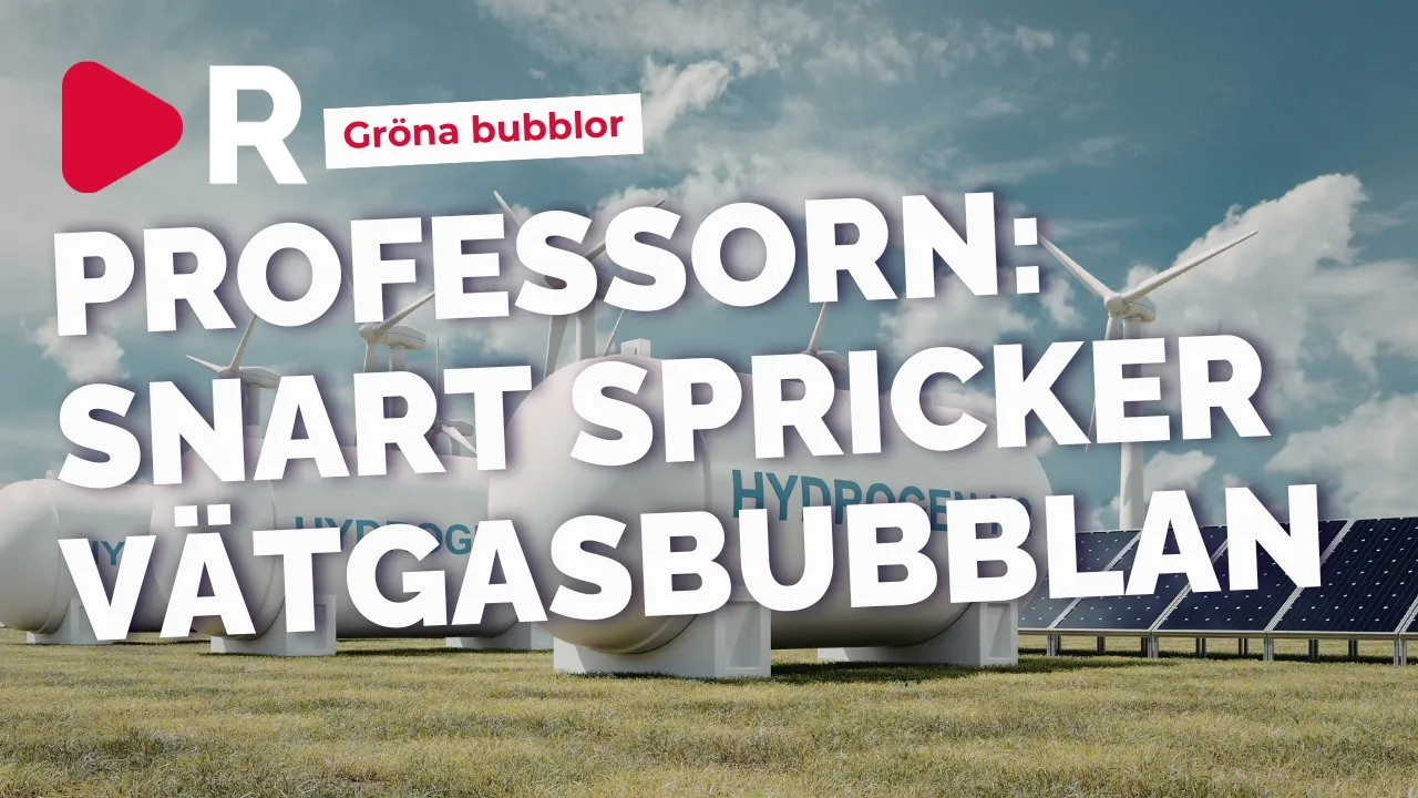 Professorn Varnar: Gröna Vätgasbubblan Kommer Spricka