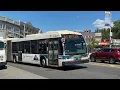 NYC Bus Bx5 Bx6 and Bx19 Bus Action