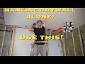 Simple Jig to Hang Drywall Alone