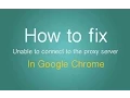 How To Fix Proxy Server Error in Google Chrome for Free 1 New