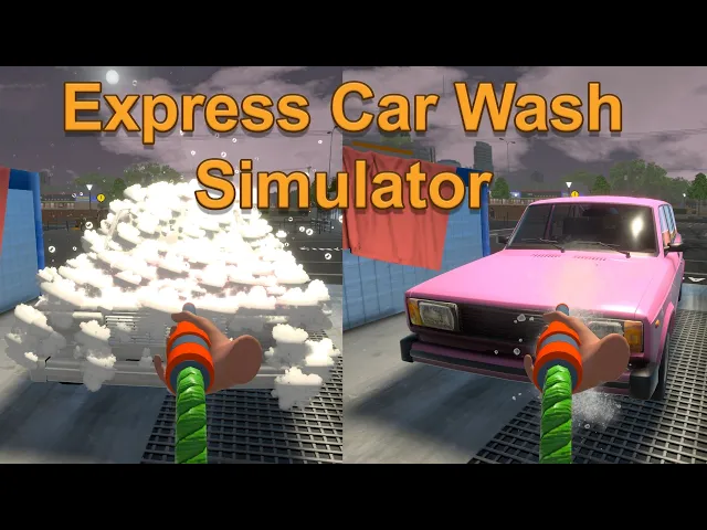 Express Car Wash Simulator : Prologue (Gameplay)