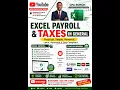 MASTER EXCEL PAYROLL TAXATION