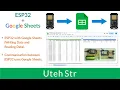 Arduino IDE ESP32 Google Sheets ESP32 with Google Sheets Writing Data and Reading Data