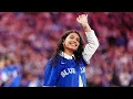 Grammy-winning artist Alessia Cara sings the Canadian National Anthem before World Series Game 2