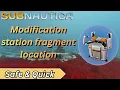 Subnautica Where to Find Modification Station Fragments Easy Guide