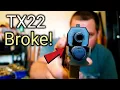 Taurus TX22 Breaks While Firing - Broken Slide TX22 Problems Issues