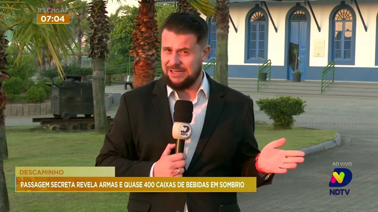 Polícia Federal flagra estabelecimento comercializando bebidas ilegalmente em Sombrio, no Sul de SC